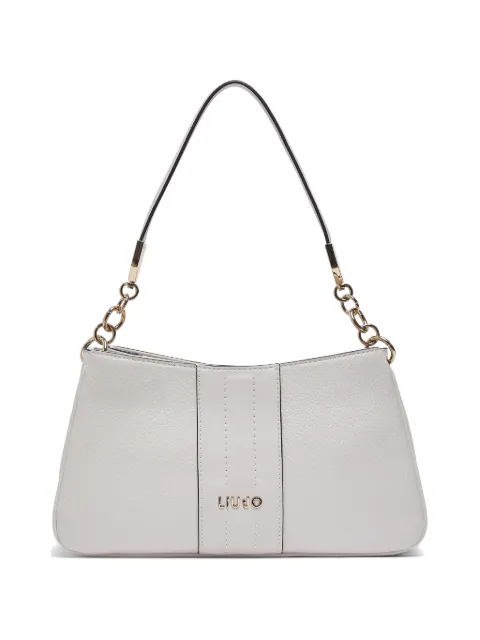 LIU JO logo-lettering shoulder bag White AA6107E1109