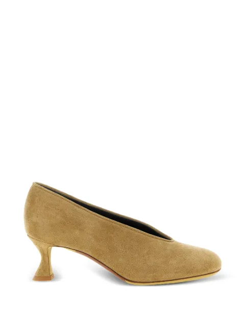 Moschino rounded toe pumps Neutrals MA10015C1OME0104