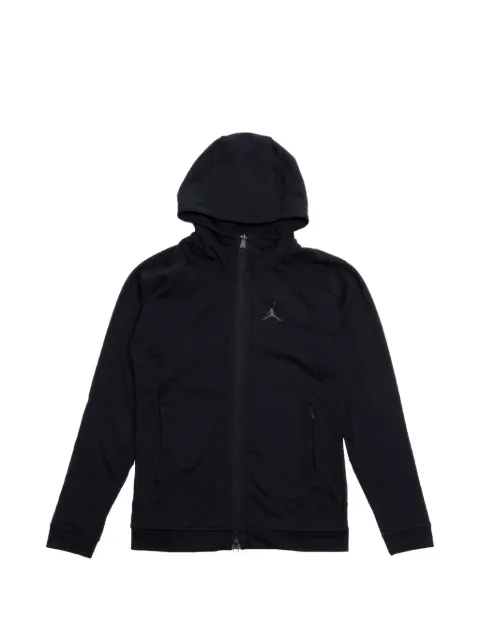 Jordan Air fleece zip-up hoodie Black DV9783