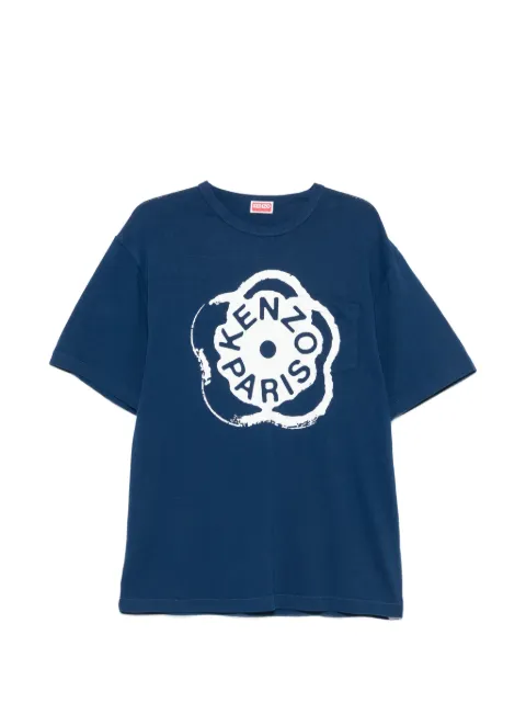 Kenzo Boke Fower 2.0 chest-pocket T-shirt Blue FG55TS2044SK