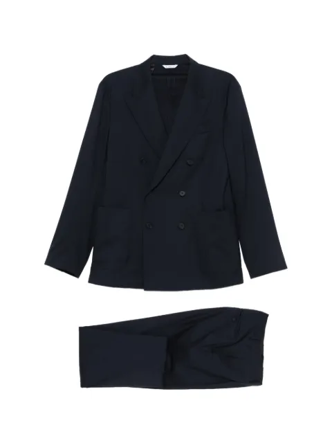 Manuel Ritz double-breasted suit Blue 4032A3005260000