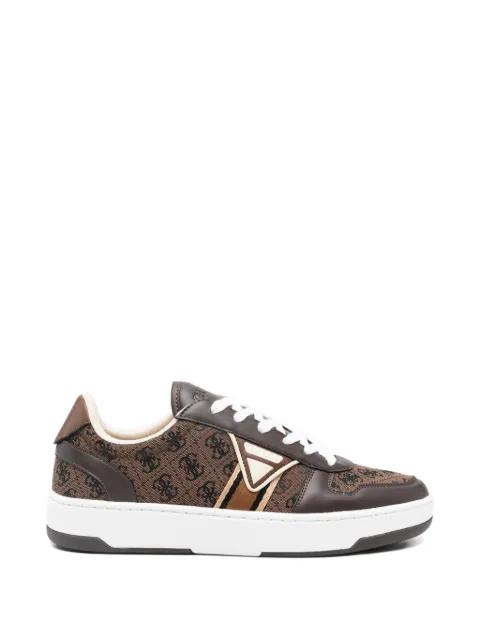 GUESS USA monogram sneakers Brown FMPVINFAL12