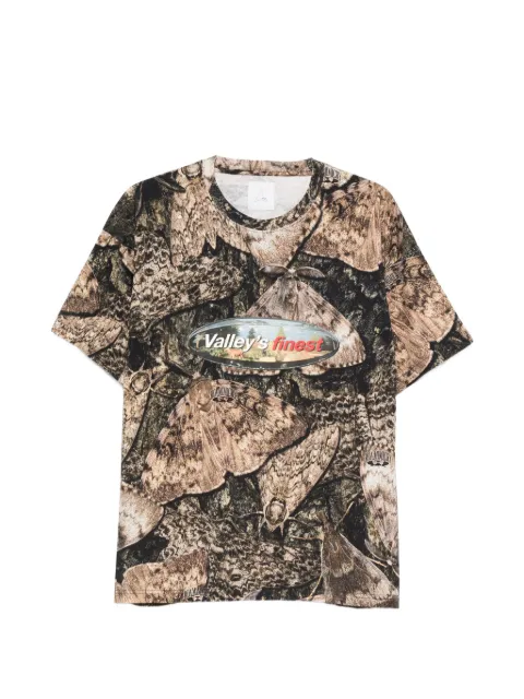 ROA Senter printed T-shirt Brown YBMW080JY08