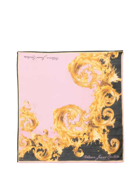 Versace Jeans Couture printed scarf Pink 80HA7H02ZG432
