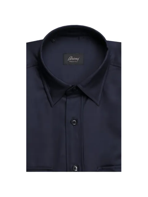 Brioni buttoned shirt Blue PDA274000SCFAOL