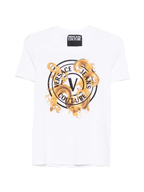 Versace Jeans Couture graphic T-shirt White 80HAHE01CJ02E