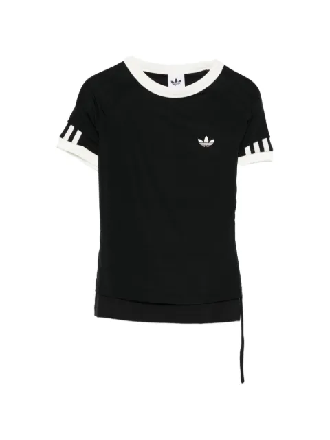 adidas three stripe logo T-shirt Black KW4528