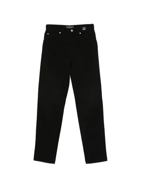 Versace Pre-Owned 1990s cotton trousers Black VE280AMG