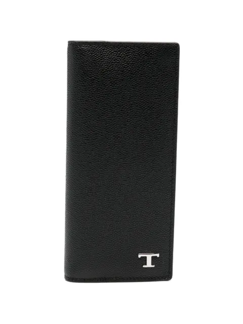 Tod's logo-detail leather wallet Black XAMTSYB7300UGA
