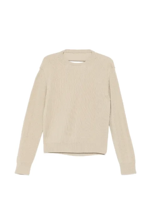 Rick Owens ribbed jumper Neutrals RP01F6646KWVH