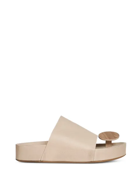 Uma Wang round-detail sandals Neutrals US9075UW102