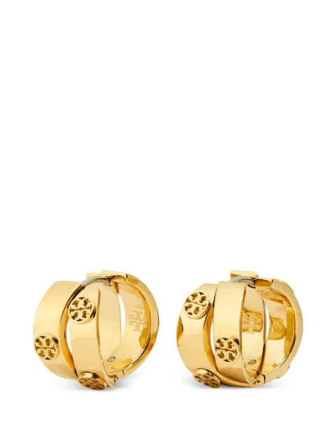 Tory Burch Icon double hoop earrings Gold 180872