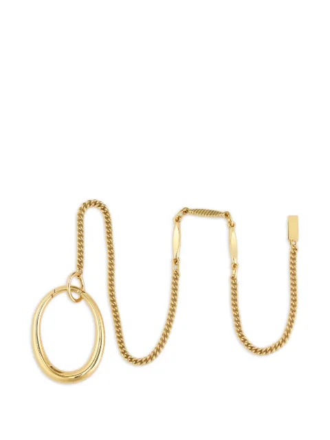 Tory Burch pierced ring with chain Gold 183878