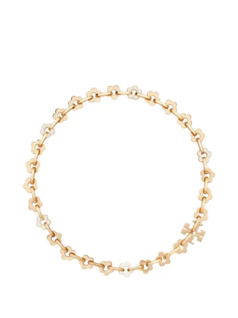 Tory Burch Forget Me Not interlocking necklace Gold 180834