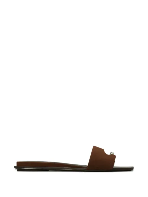 Tory Burch pierced slide Brown 180925