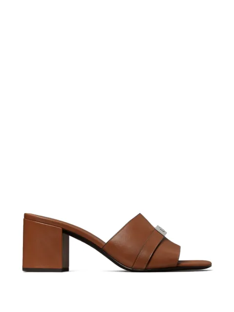Tory Burch LeeLee heeled mules Brown 181952