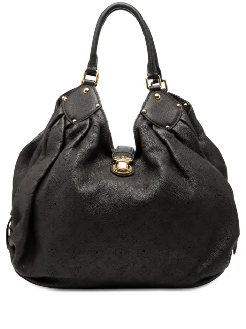 Louis Vuitton Pre-Owned 2009 Monogram Mahina XL hobo bag Brown OVI1C33SZLIVOGJP