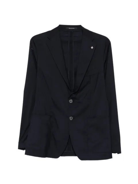 Tagliatore two-button patch-pocket blazer Blue DAKAR22K520109
