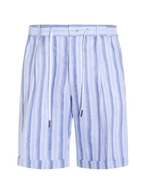 Tagliatore striped drawstring shorts Blue BDONNY840049I8015