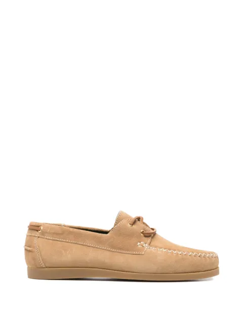 VINNY'S almond-toe boat shoes Neutrals 16202200