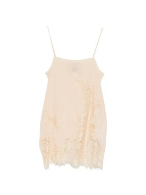 Semicouture lace top Neutrals Y6SU02