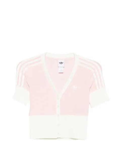 adidas short-sleeve cardigan Pink KW4541