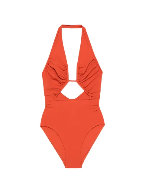 Rick Owens cut-out swimsuit Orange RP01F6088NS