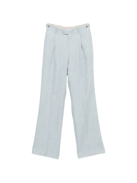 Berwich Simona pleated trousers Blue SIMONA1PVT1502