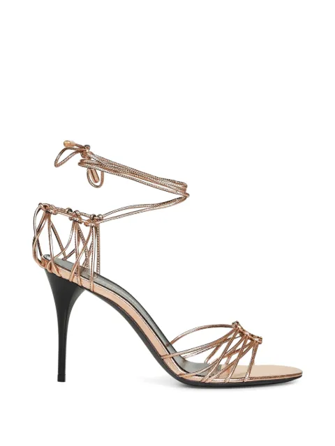 Saint Laurent Babylone strappy sandals Pink 7857060NL00