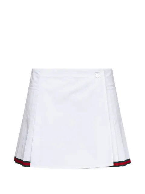 Gucci A-line mini skirt White 846659ZAJP1