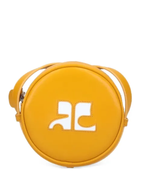 Courrèges Reedition Circle shoulder bag Yellow PERGSA066CR0045