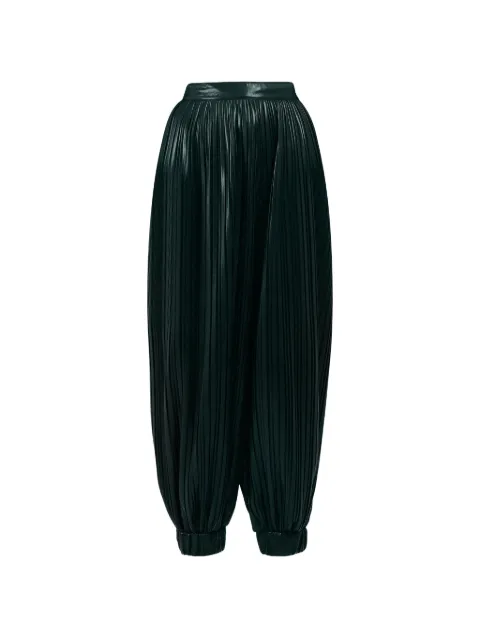 Rowen Rose pleated balloon trousers Green RR469GREEN