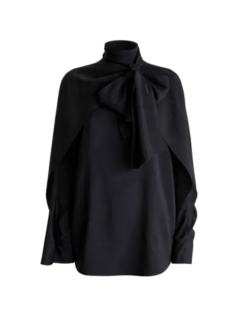Petar Petrov Opulence blouse Black F25TB11BLACK