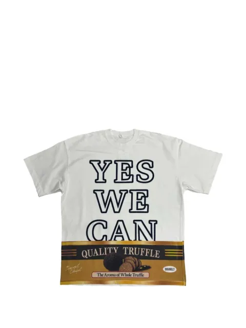 Doublet printed T-shirt White 26SS31CS425