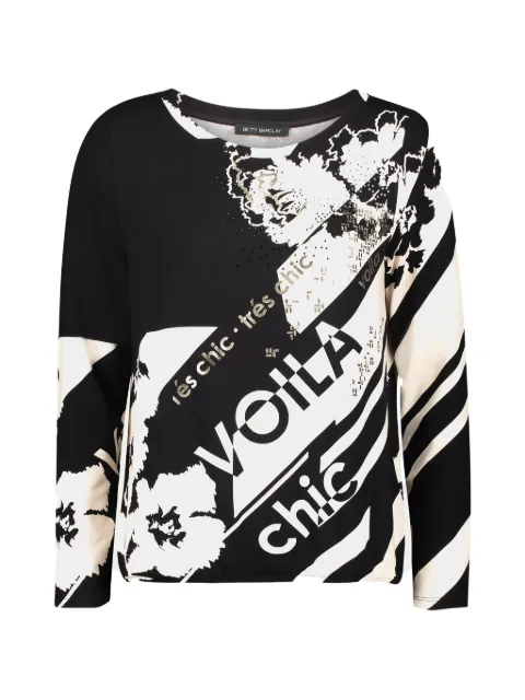 Betty Barclay printed top Black 27161786