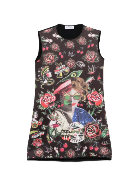 The Artistylist printed mini dress Black OLDSCHOOLLONGDRESS