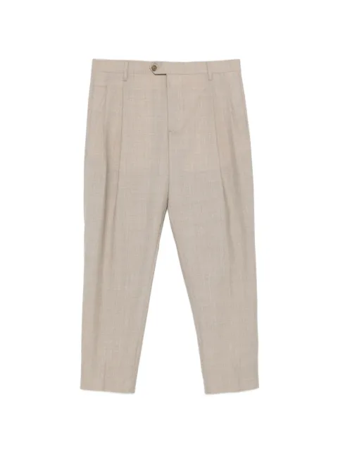 Briglia 1949 Arnos pleated trousers Neutrals ARNOS300179