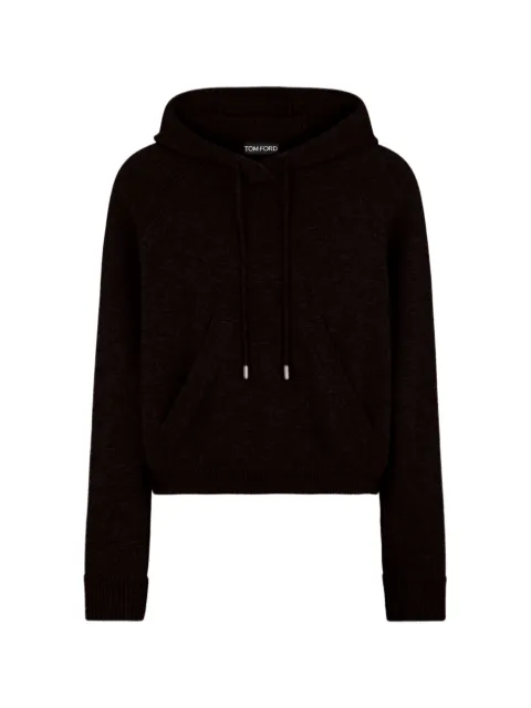 TOM FORD pocket hoodie Brown FLK020YAX437
