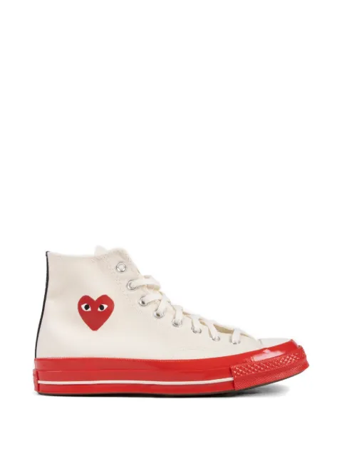 Comme Des Garçons Play x Converse x Converse Chuck 70 high-top sneakers Neutrals P1K124