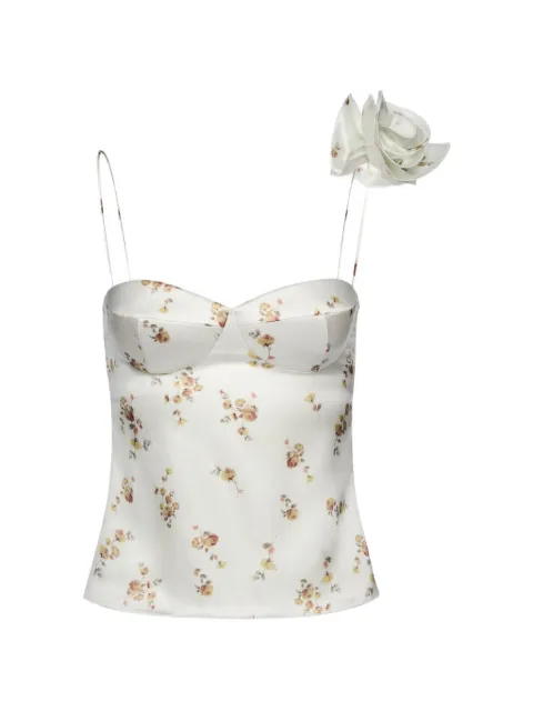 Magda Butrym floral top White 239725