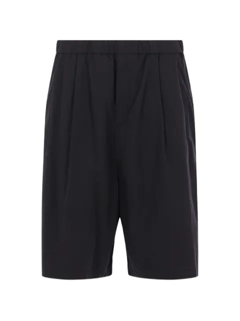 Undercover drawstring frayed shorts Black UP1F4504