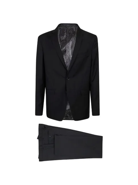 ETRO single-breasted suit Black MRGB000199TU2O5