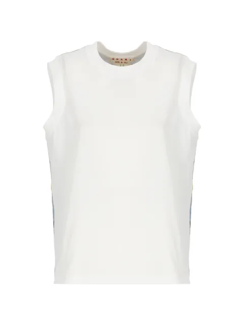 Marni sleeveless T-shirt White THJE0386Q0UTC58500W01