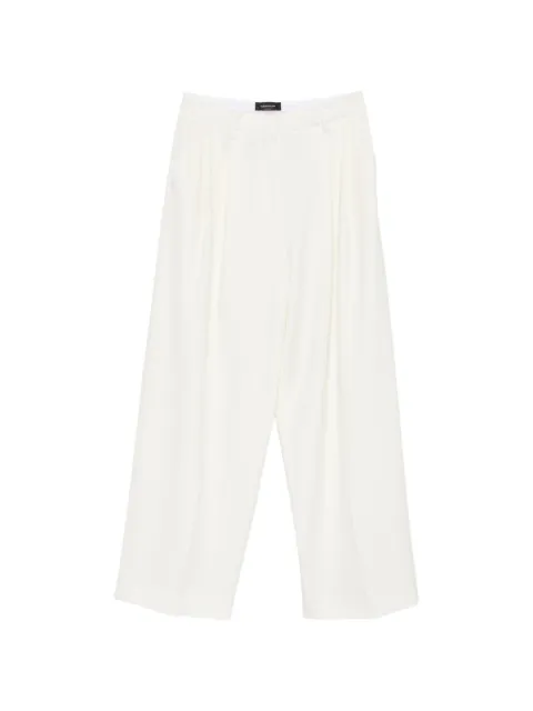 Fabiana Filippi pleated trousers White PAD266F367L764