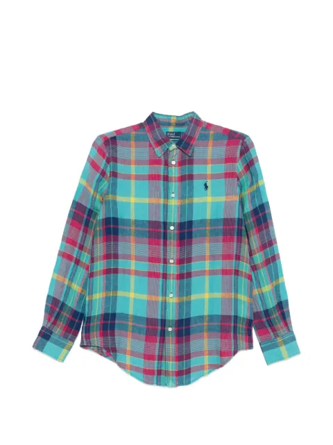 Polo Ralph Lauren long sleeve checked shirt Blue 211973264502