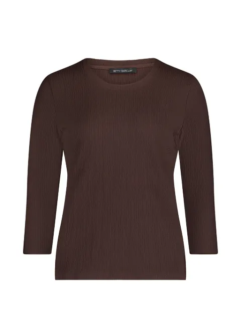 Betty Barclay textured T-shirt Brown 27801863