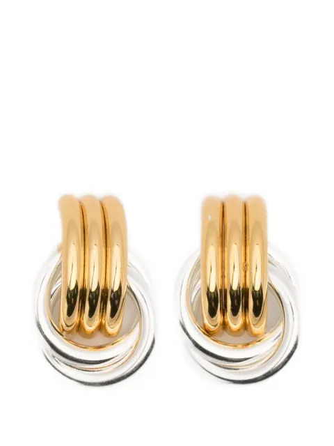 Heaven Mayhem polish-finish drop earrings Silver MICROKNOTMIXED