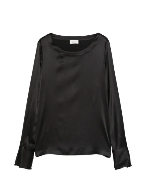 Mazzarelli Angie long-sleeve top Black ANGIEB290
