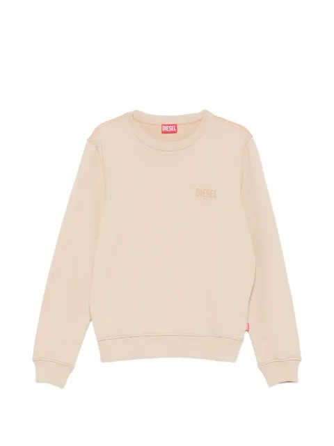 Diesel logo sweatshirt Neutrals A199860EGEN