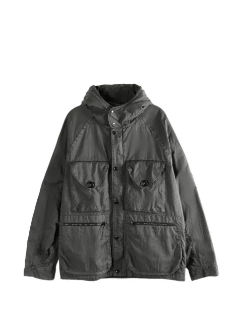 C.P. Company Panama-R hooded button jacket Grey 20CMOW072A110540S921